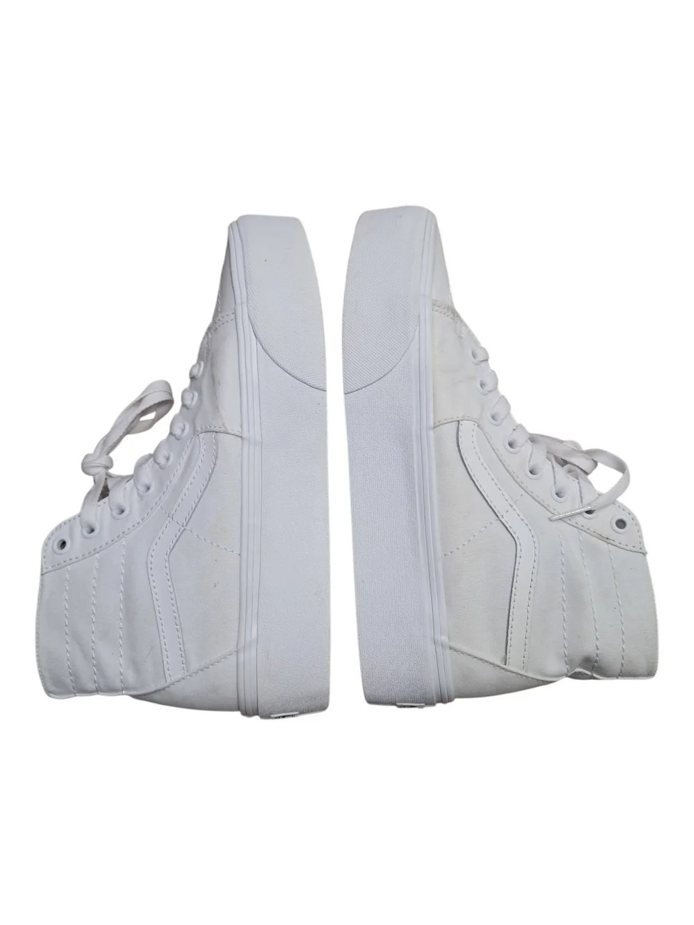 Vans Sk8-Hi Tapered Stackform White High Top Sneakers Size 9 Women’s ( 25.5 cm )
